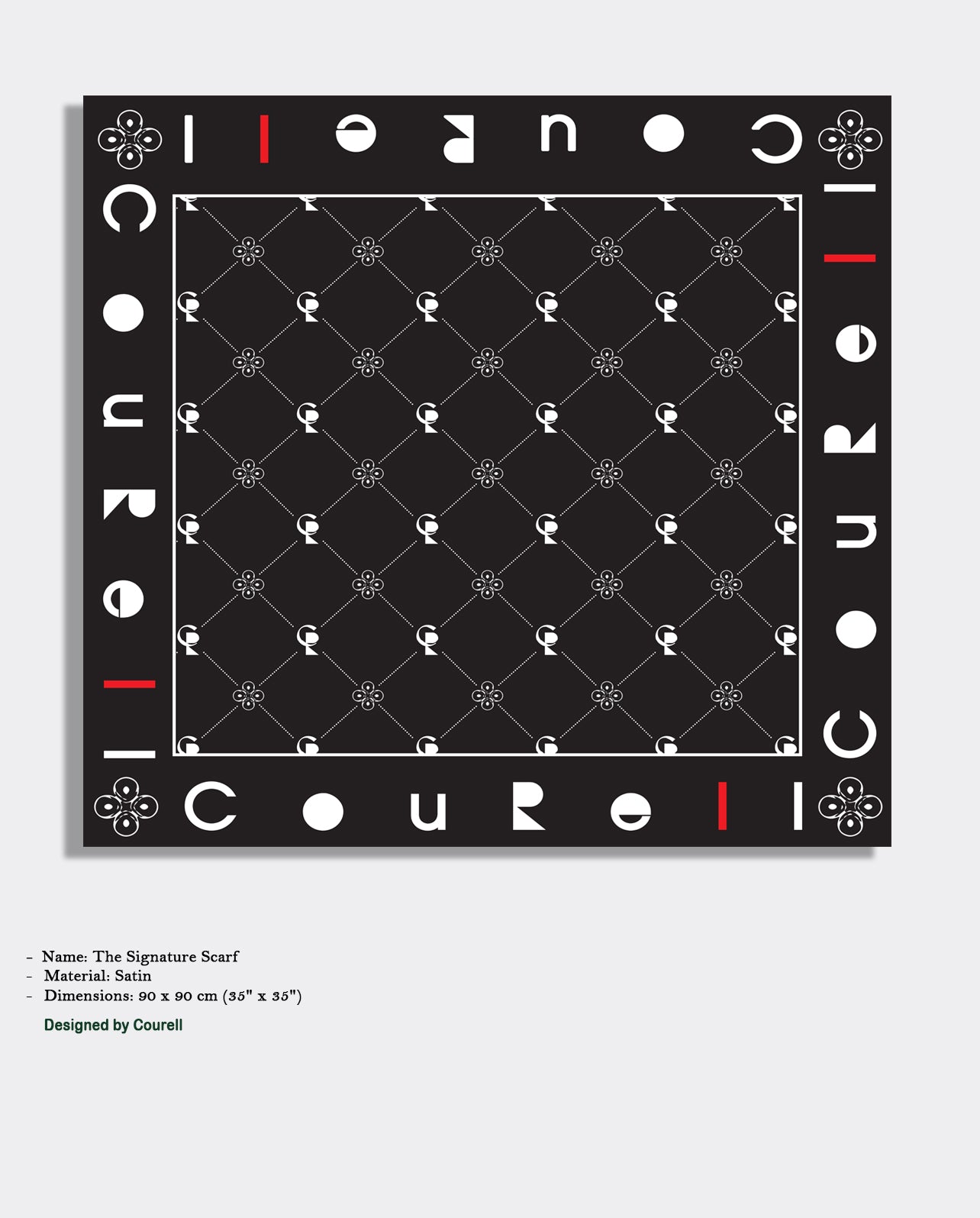 The Signature Satin Scarf