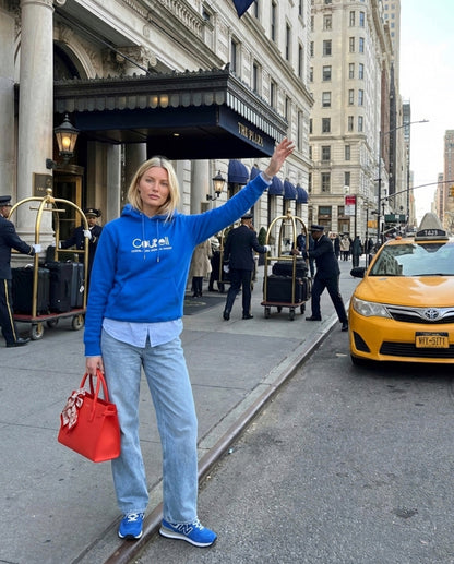 Royal Blue Courell World Tour Hoodie
