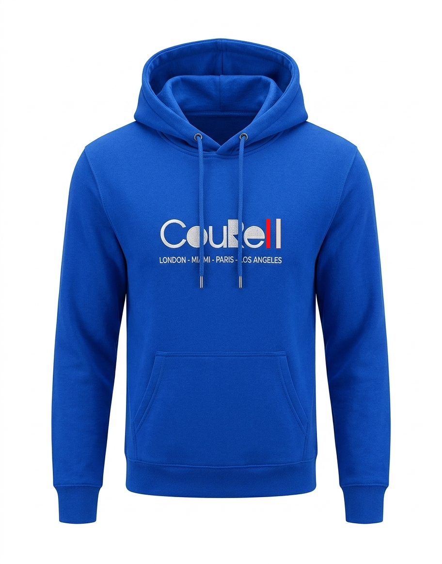 Royal Blue Courell World Tour Hoodie