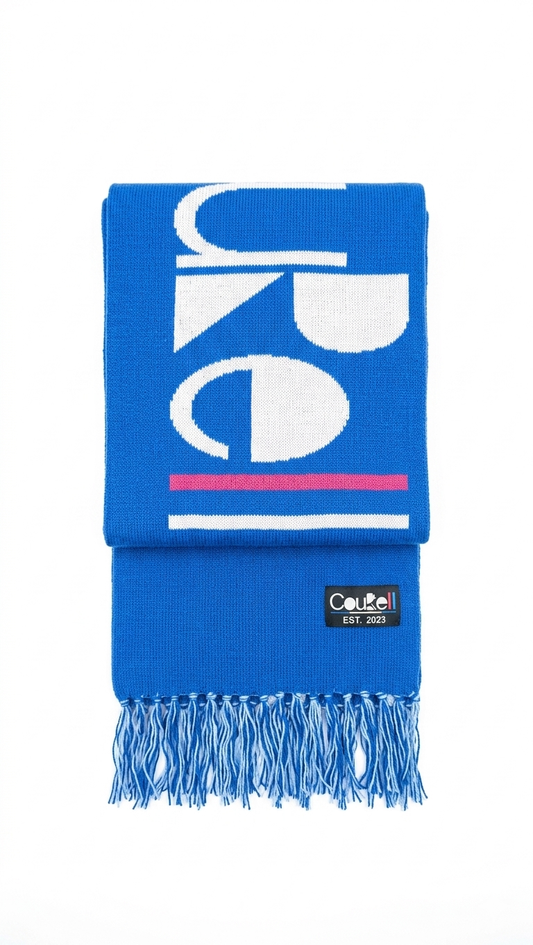 Fringe logo scarf