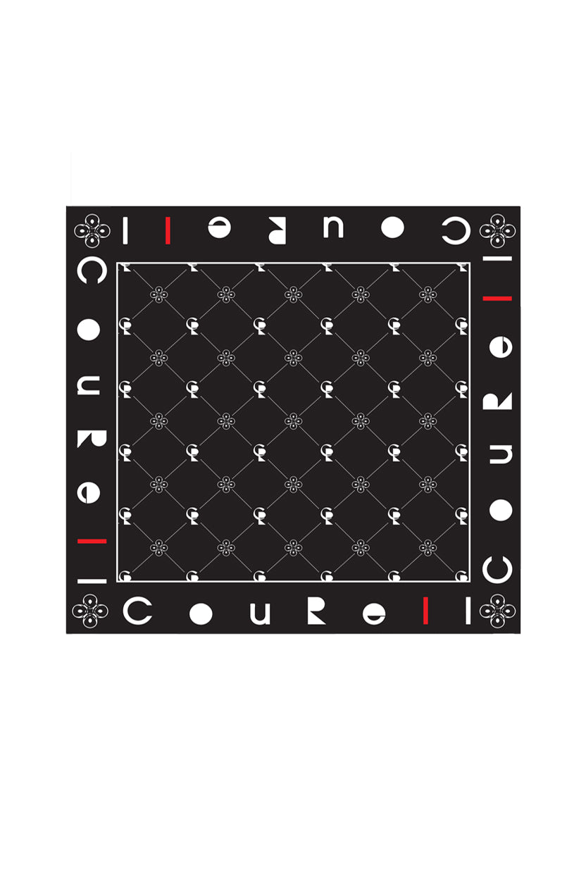 The "Vignette" Monogram Square