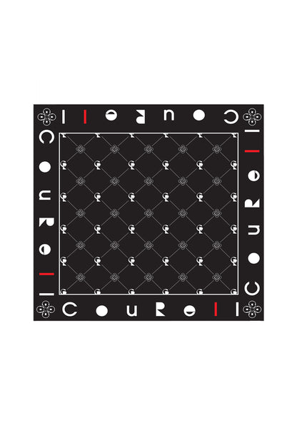 The "Vignette" Monogram Square